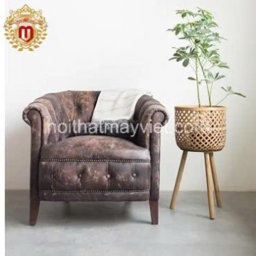 Chậu Trồng Cây Chất Liệu Mây Tre CTC003